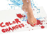 LOVEMI - Color Changing Quality Doormat Blood Novelty Bathroom Mat