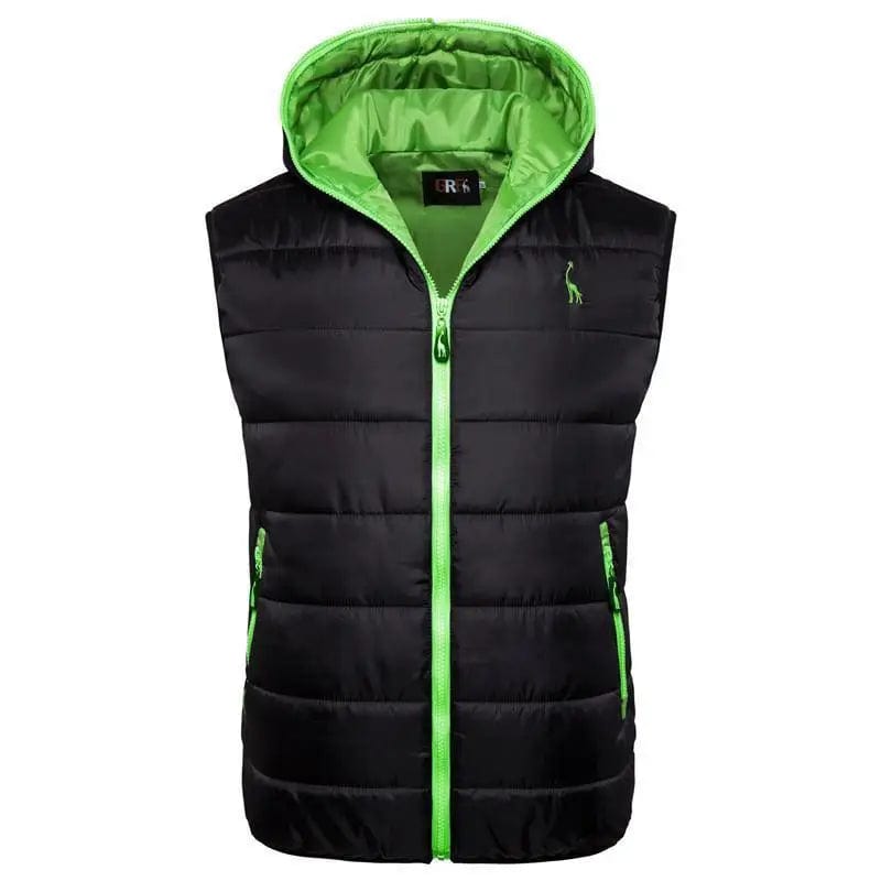 LOVEMI Costumes et Blazer Black Green / XL Lovemi -  Warm vest Europe