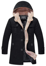 LOVEMI Costumes et Blazer Black / M Lovemi -  Warm lambs slimming cotton-padded jacket