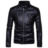 LOVEMI Costumes et Blazer Black / XL Lovemi -  Motorcycle multi-zip leather jacket