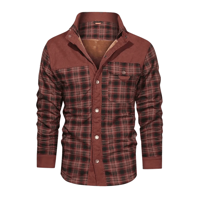 LOVEMI Costumes et Blazer Dark Brown / USA XS Lovemi -  Men Warm Jacket Fleece Thick Army Coat Slim Fit Autumn