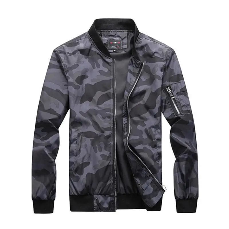 LOVEMI Costumes et Blazer Dark Gray / USA S Lovemi -  New Men Camouflage Jackets Male Coats Camo Bomber Men Jacket