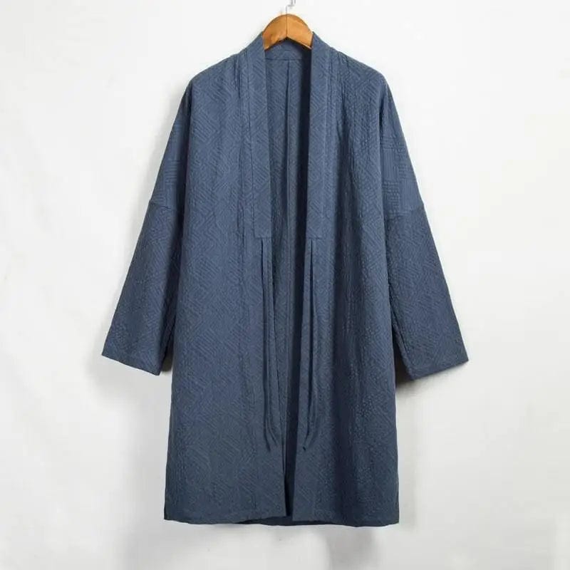 LOVEMI Costumes et Blazer Gray blue / L Lovemi -  Men's long Chinese clothes