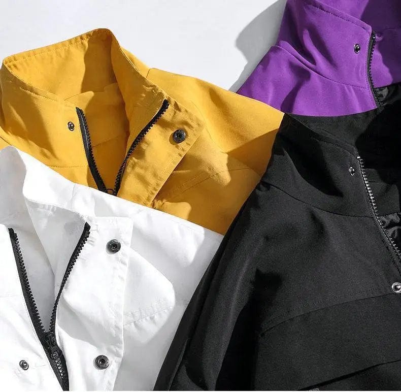LOVEMI Costumes et Blazer Lovemi -  Men's trendy tooling jacket