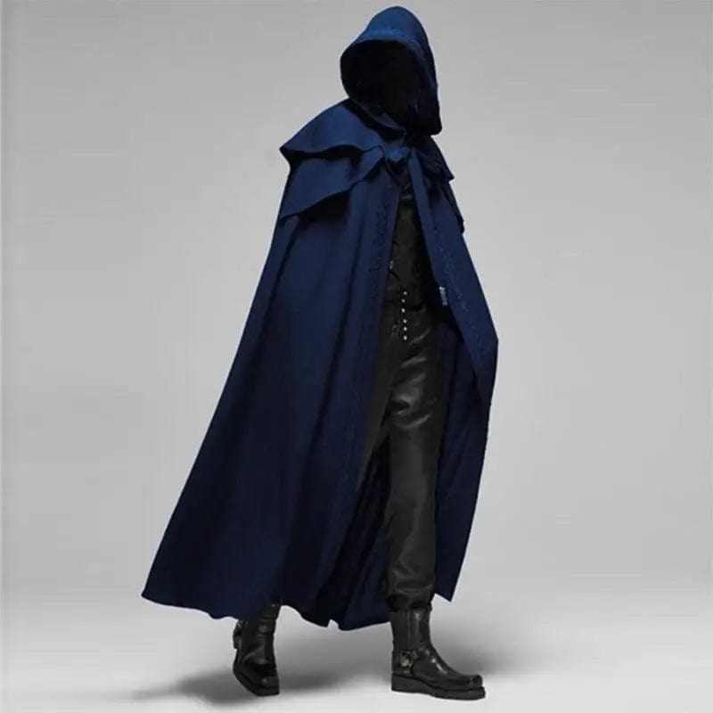 LOVEMI  Costumes halloween Blue / S Lovemi -  Halloween Party Gothic Men's Long Cloak