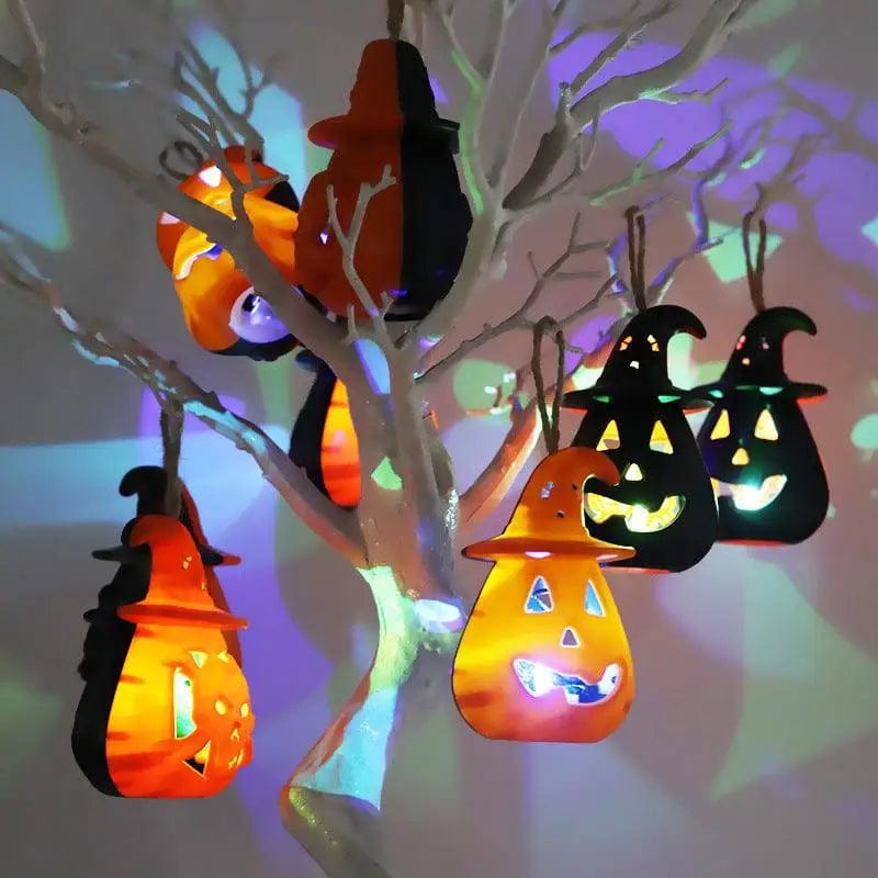LOVEMI  Costumes halloween Lovemi -  Halloween Pumpkin Lantern LED Colorful Home Party Decoration