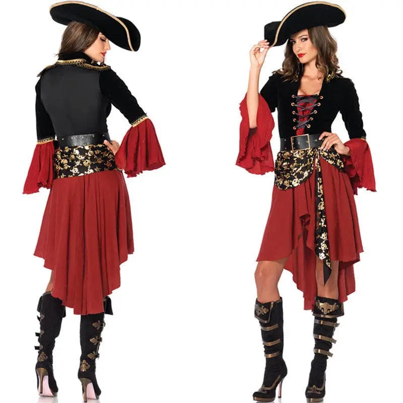 LOVEMI  Costumes halloween Red / M Lovemi -  Women's Pirate Costume Halloween Costume