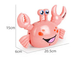 LOVEMI - Crab Toy Will Climb Children'S Electric Stunt Simulation