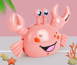 LOVEMI - Crab Toy Will Climb Children'S Electric Stunt Simulation