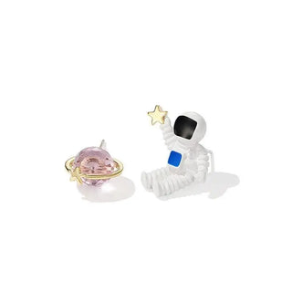 LOVEMI - Creative Cute Planet Astronaut Earrings