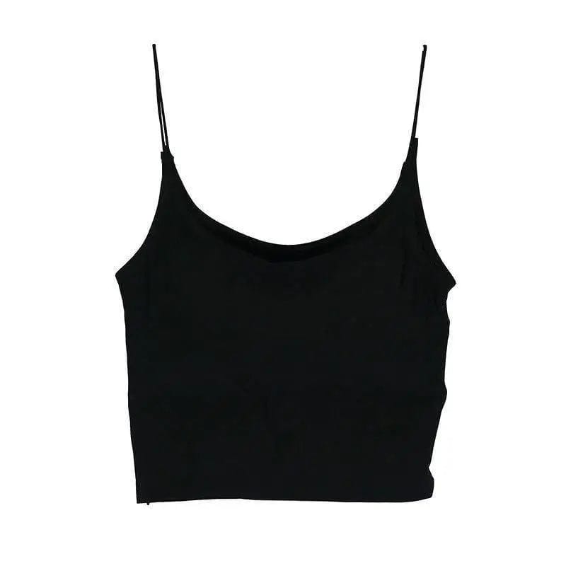 LOVEMI Ctop Black / One size Lovemi -  Female Student's Vest Ice Silk Camisole Female Outer Wear