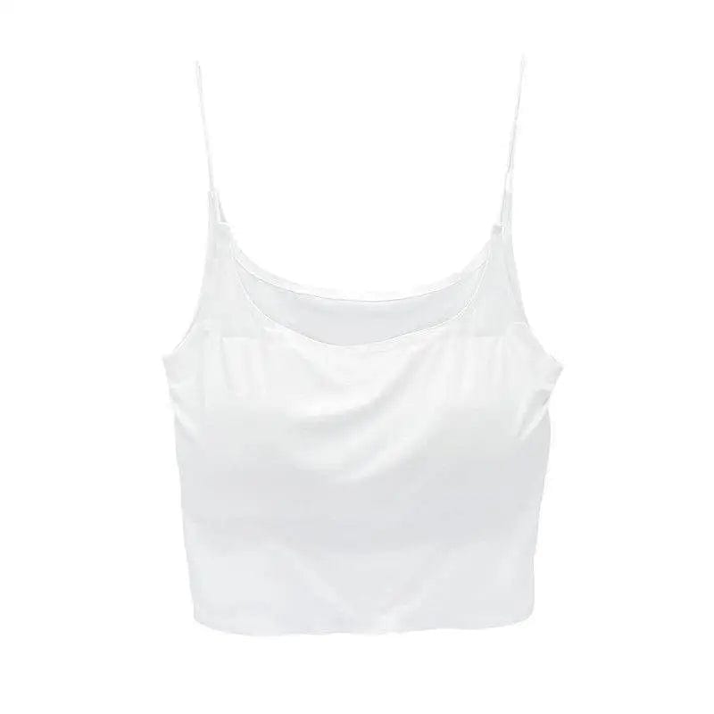 LOVEMI Ctop White / One size Lovemi -  Female Student's Vest Ice Silk Camisole Female Outer Wear