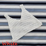 LOVEMI  Ctop White / S Lovemi -  Handmade Crochet Bohemia Beach Bikini Smock Sunscreen