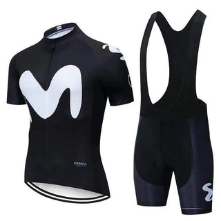 LOVEMI - Cycling wear short sleeve set with back strap