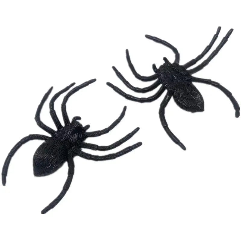 LOVEMI  Décoration Halloween Black / 2PCS Lovemi -  Simulation Big Spider Halloween Black