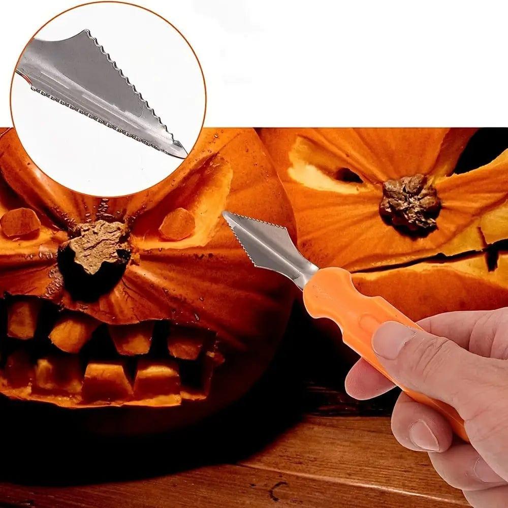 LOVEMI  Décoration Halloween Lovemi -  Pumpkin Lamp Graver Halloween Baking Tool