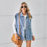 Chic Denim Vests for Women – Stylish & Versatile-1