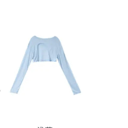 LOVEMI - Designed Hot Girl Top Shoulder Long Sleeve T-shirt Female