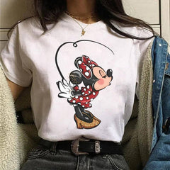 Disney Mickey Minnie T-shirt-DS0250-1