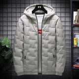 LOVEMI Down Jackets Beige / XL Lovemi -  Men's down cotton winter hooded padded jacket