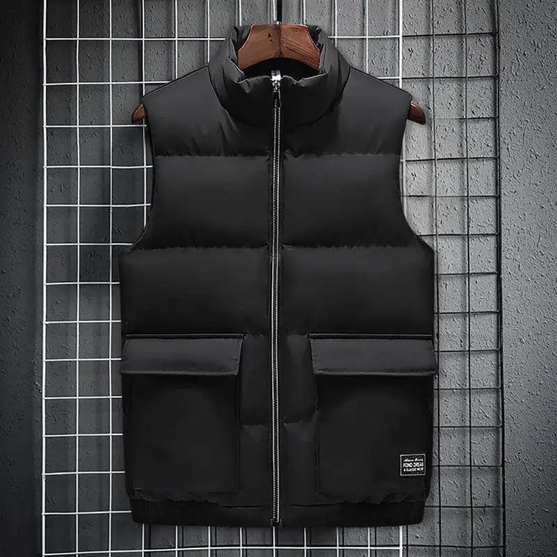 LOVEMI Down Jackets Black / XL Lovemi -  Warm down cotton vest