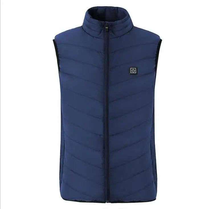 LOVEMI Down Jackets Dark Blue / L Lovemi -  Safety intelligent constant temperature heating suit carbon