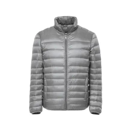 LOVEMI Down Jackets Gray / M Lovemi -  Men's light down jacket men's stand collar winter jacket XL
