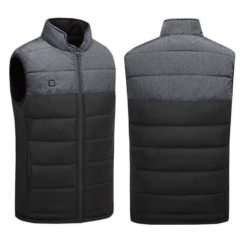 LOVEMI Down Jackets Grey / S Lovemi -  Men's Smart USB Charging Heating Vest