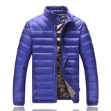 LOVEMI Down Jackets Sapphire / 2XL Lovemi -  Men's light down jacket men's stand collar winter jacket XL