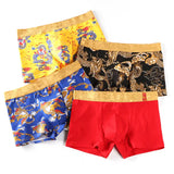 LOVEMI - Dragon print boxer shorts