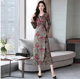LOVEMI - Dresses Long Sleeve Printing in Spring Sweet Fashion Round