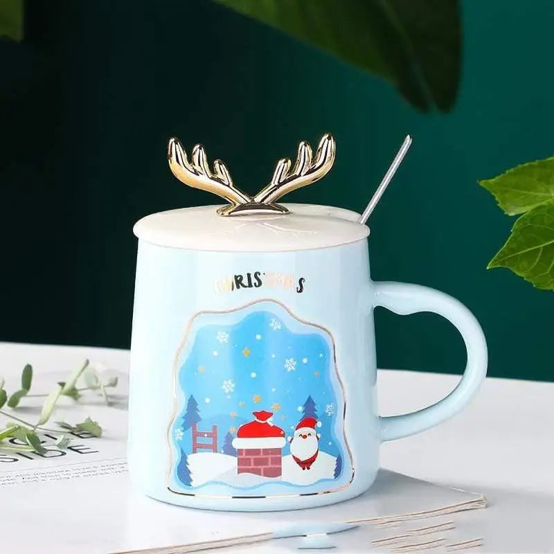 LOVEMI - Drinkware Christmas Mugs Coffee Cups Ceramic