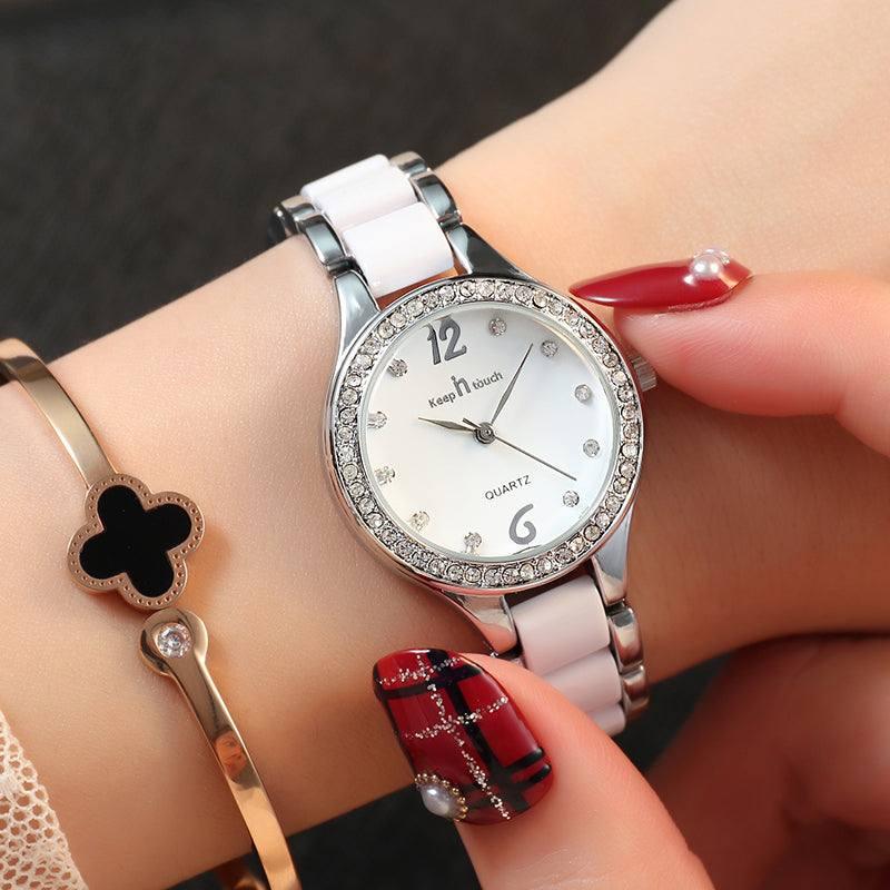 Elegant Crystal Women's Watch | Luxury Fashion-5