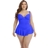 2022 New Push Up One Piece Swimsuit Women Plus Size Swimwear Large Big Plussize Swimming Suits Beachwear Bathing Suits-5552-3-9