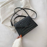 Elegant Simple And Fashionable Handbag-Black-3
