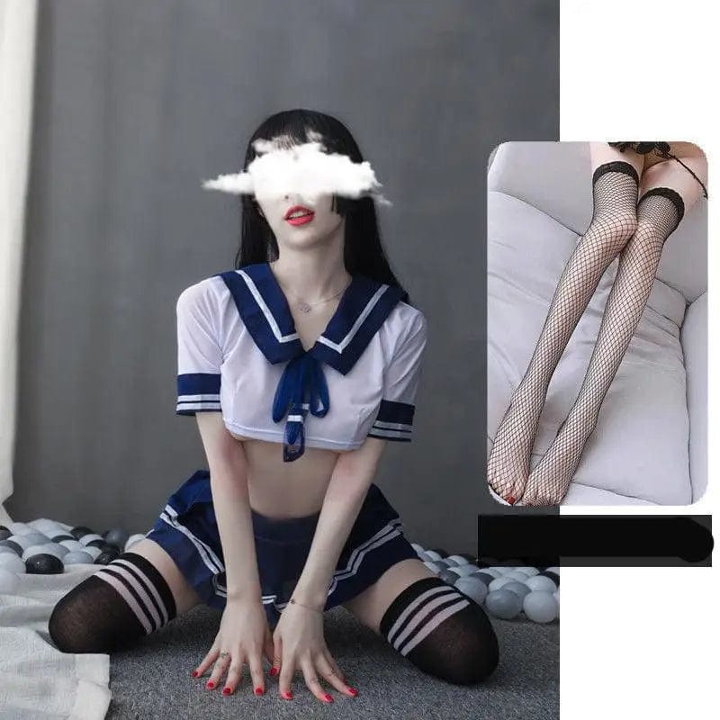 LOVEMI  Erotic lingerie 2Style / One size Lovemi -  Sailor Suit Lingerie Cute Student Uniform Temptation Bed