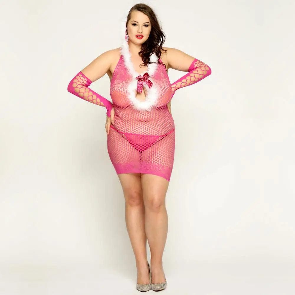 LOVEMI  Erotic lingerie Pink / XLtoXXL Lovemi -  Plus Size Sexy Lingerie Christmas Cosplay