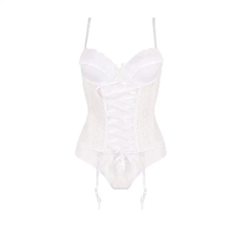 LOVEMI  Erotic lingerie White / One size Lovemi -  Sexy Lingerie Nightclub Sexy File Underwire Gather Uniform