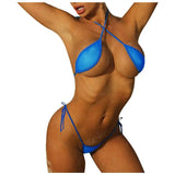 LOVEMI - Erotic Lingerie Women Sexy Mesh Mini Bikini Swimsuit Set