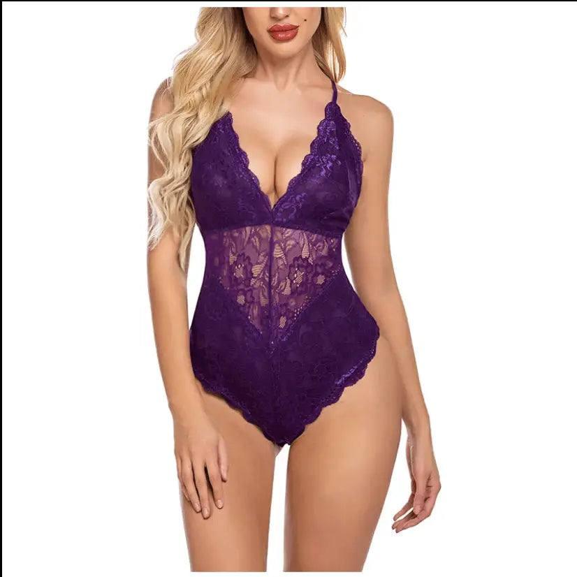 European And American Sexy Lingerie Sexy Lingerie-Purple-2