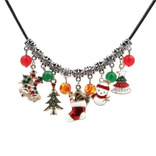 LOVEMI - European And American Trend Christmas Tree Clavicle Chain
