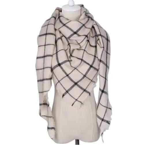 European And American Triangle Cashmere Women's Winter Scarf-Miberg-18