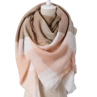 European And American Triangle Cashmere Women’s Winter Scarf