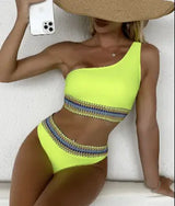 LOVEMI - European And American Women's Printed Bikini Swimwear