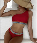 LOVEMI - European And American Women's Printed Bikini Swimwear