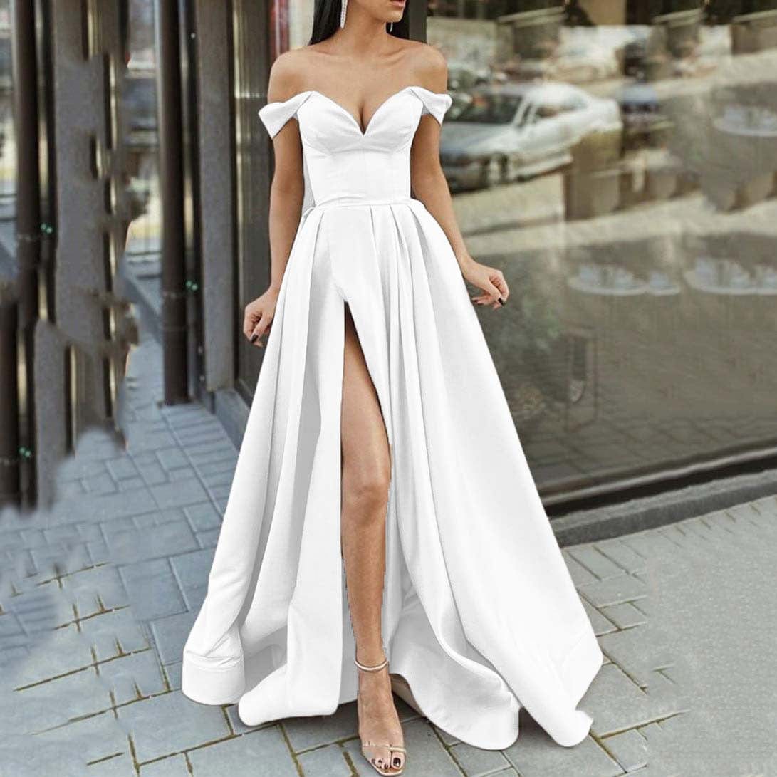 LOVEMI  Evening Dresses White / S Lovemi -  Women's Multicolor Tube Top V-neck Backless Dress