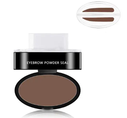 LOVEMI - Eyebrow Powder Stamp Tint Stencil Kit Cosmetics Professional