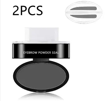 LOVEMI - Eyebrow Powder Stamp Tint Stencil Kit Cosmetics Professional