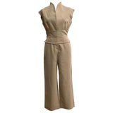 Fashion Women's New Solid Wide Leg Pants 0 LOVEMI    