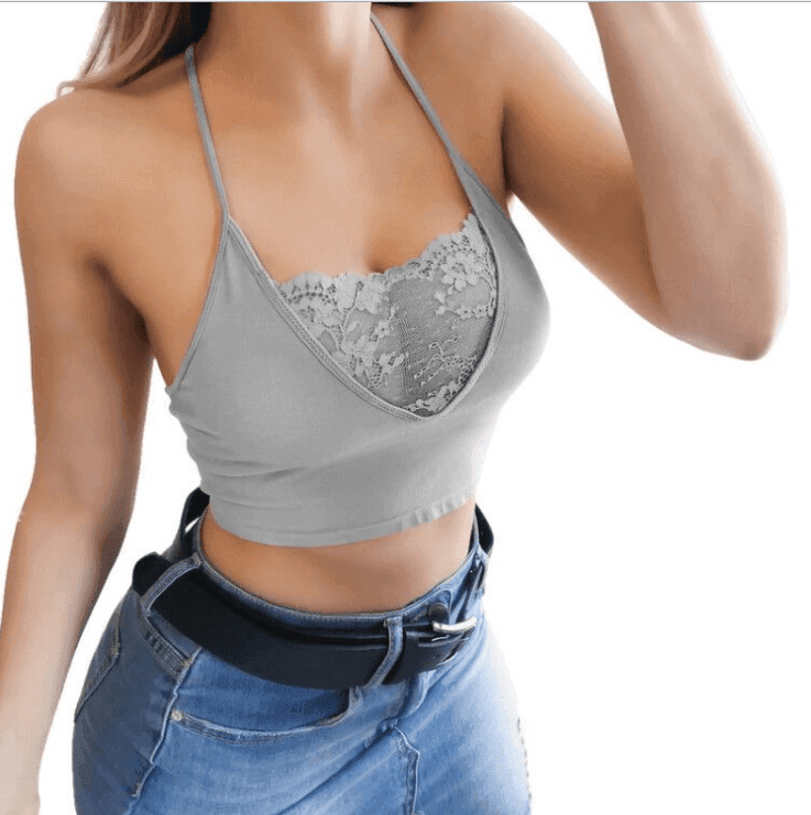 Female Underwear Brassiere Intimates brasier mujer New-Grey-7